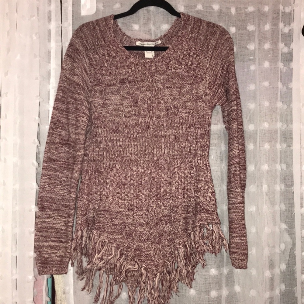 Fringe sweater